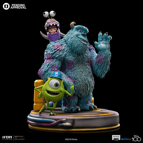 PRE-ORDER: Iron Studios Disney Classics Monsters Inc. Deluxe Art Scale 1/10  Statue - collectorzown