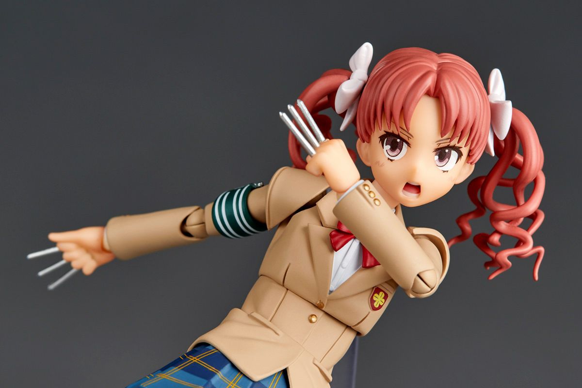 SPECIAL ORDER Kaiyodo - Amazing Yamaguchi - A Certain Scientific Railgun - Kuroko Shirai: Winter Uniform Ver. [EXCLUSIVE]