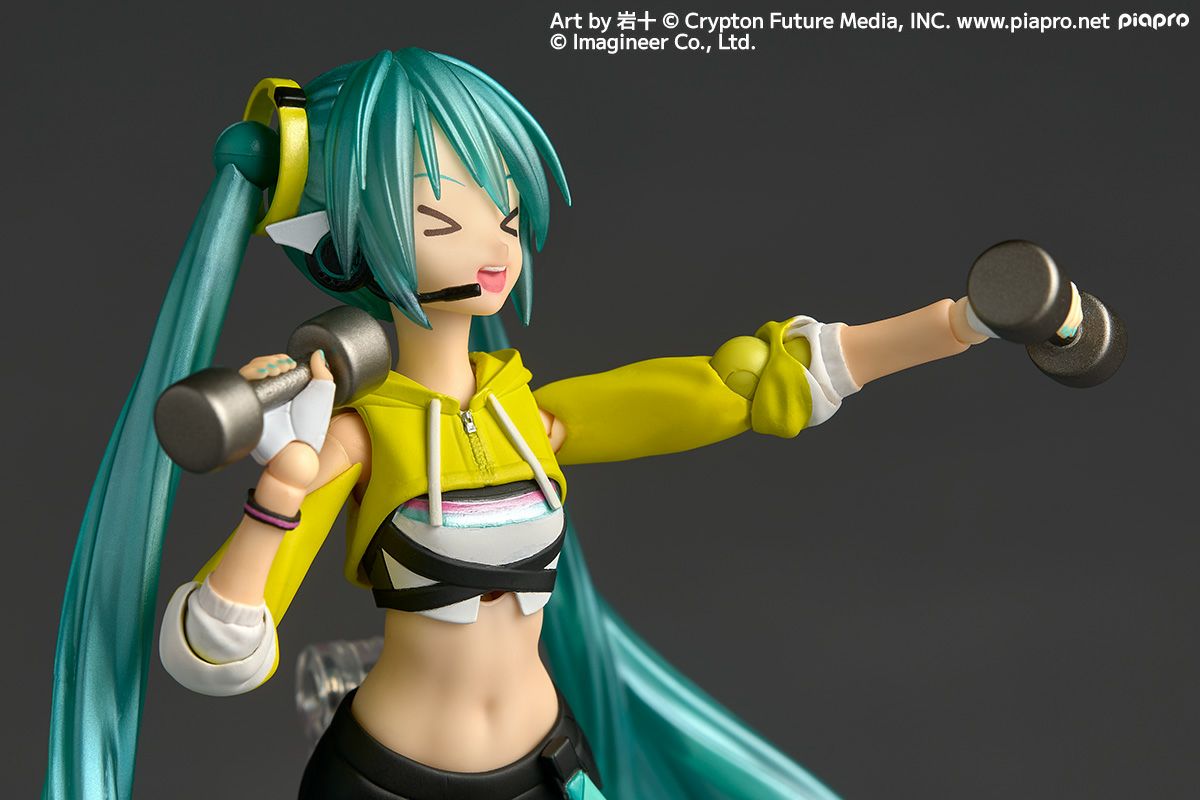 PRE-ORDER Kaiyodo - Revoltech Amazing Yamaguchi - Hatsune Miku: Fit Boxing Ver.