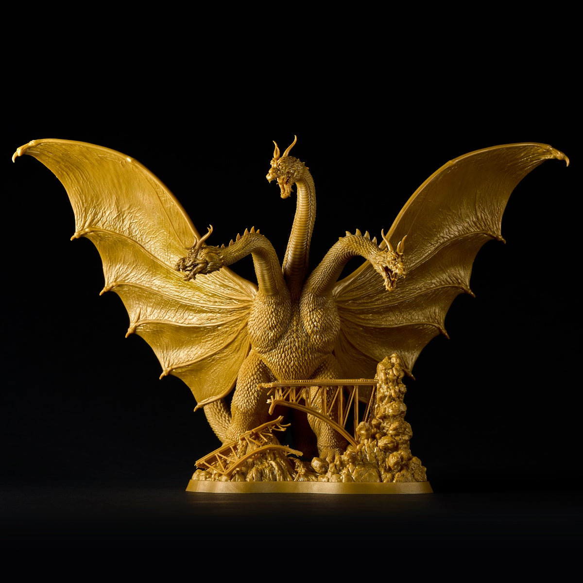 SPECIAL ORDER Kaiyodo - ARTPLA Sculpture Works - Ghidorah, the Three-Headed Monster - King Ghidorah: Re:Imagination [JP]