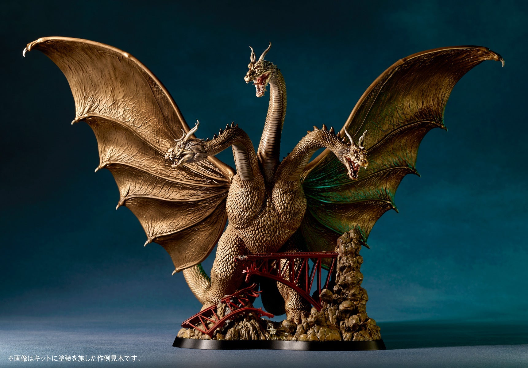 SPECIAL ORDER Kaiyodo - ARTPLA Sculpture Works - Ghidorah, the Three-Headed Monster - King Ghidorah: Re:Imagination [JP]