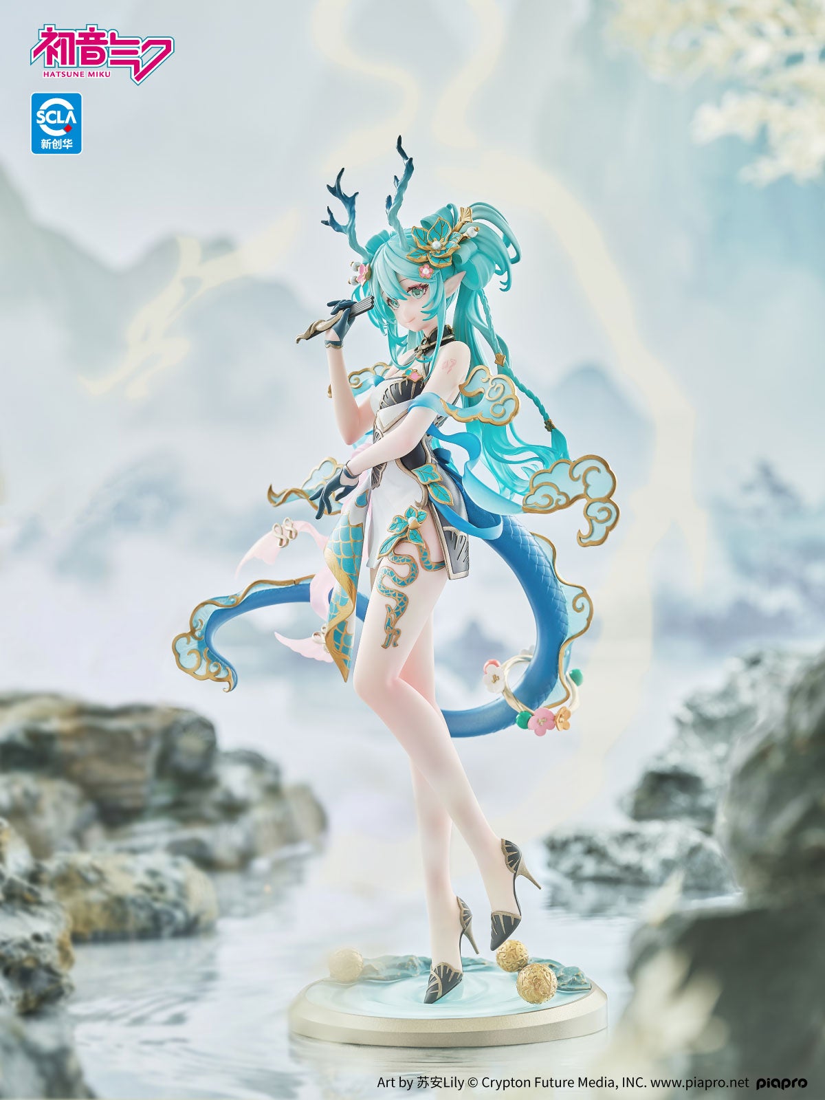 SPECIAL ORDER Kaiyodo - Hatsune Miku Series - Hatsune Miku: Azure Dragon Ver. 1/7 [KAIYODOEXCLUSIVE]
