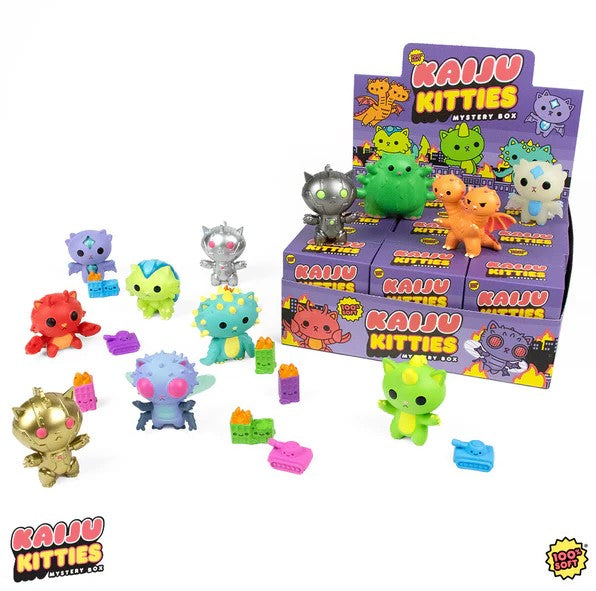 PRE-ORDER 100% Soft - Kaiju Kitties Series 1 [Box of 9]