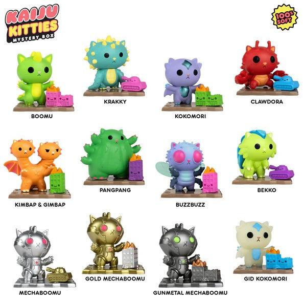 PRE-ORDER 100% Soft - Kaiju Kitties Series 1 [Box of 9]