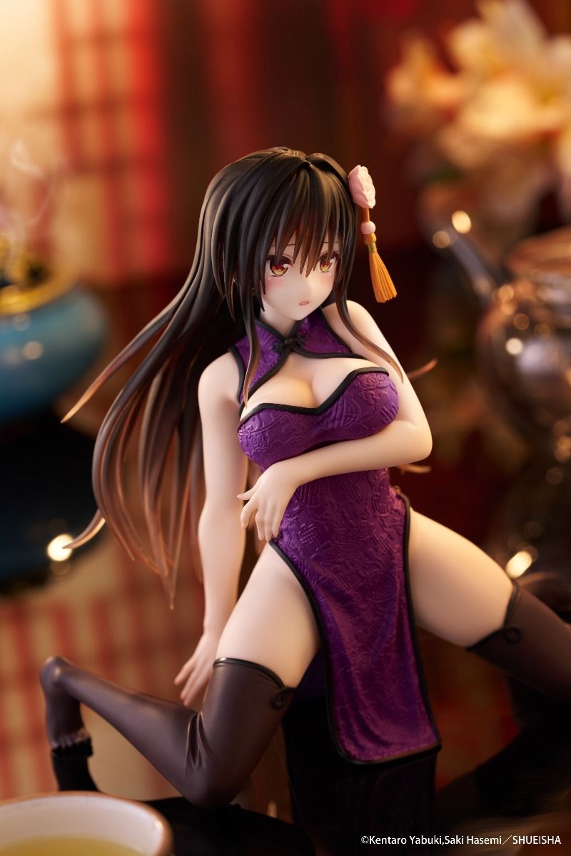 PRE-ORDER Taito - To Love-ru Darkness Desktop Cute Figure - Yui Kotegawa: Chinese Dress Ver.