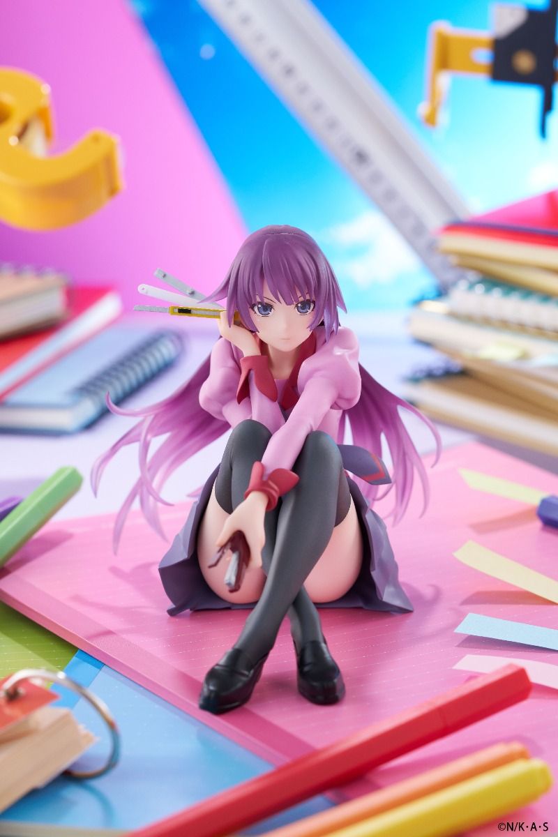 PRE-ORDER Taito - Monogatari Series Desktop Cute Figure - Hitagi Senjougahara