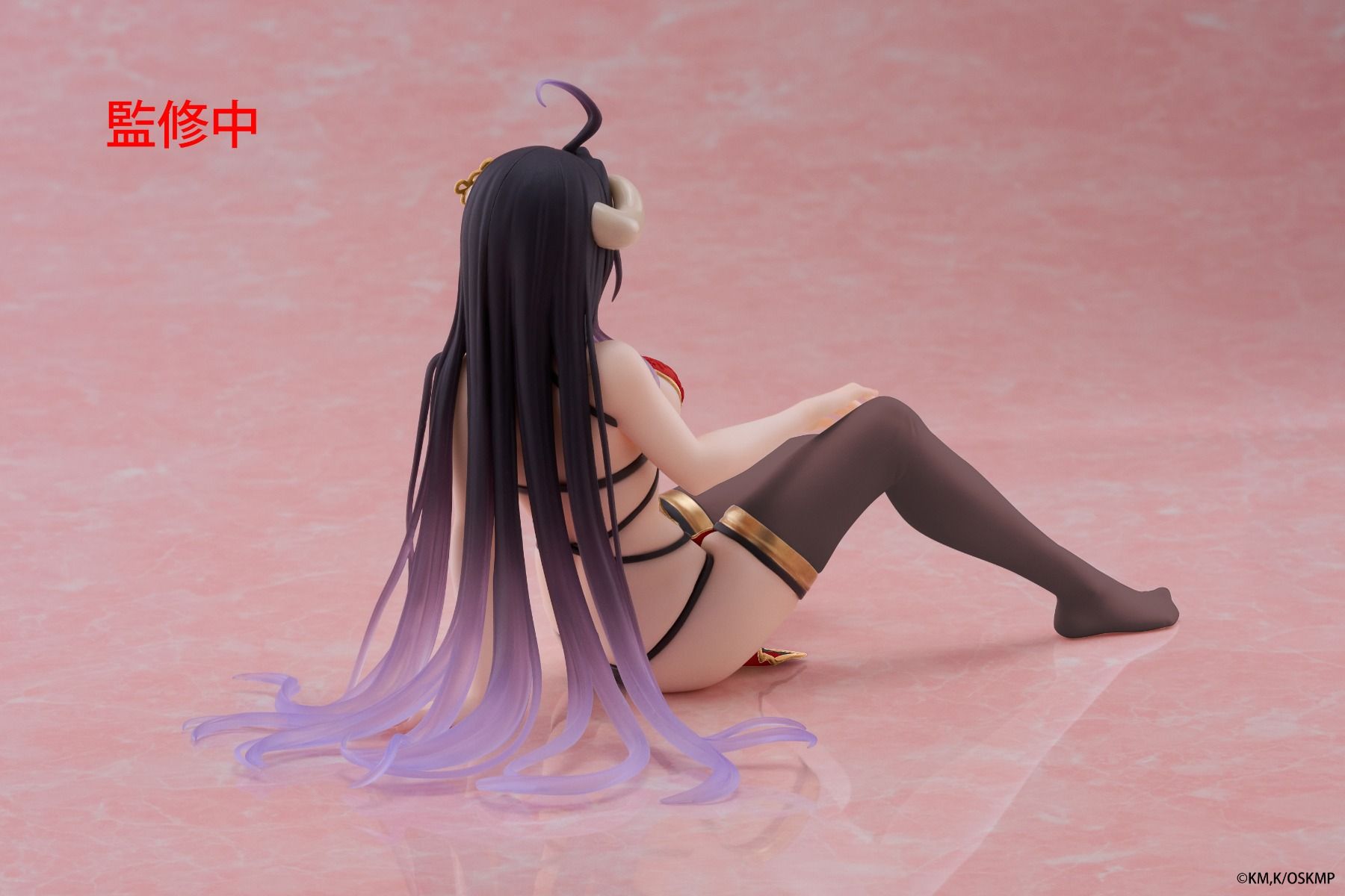 PRE-ORDER Taito - Overlord Desktop Cute Figure - Albedo: Chinese Dress Ver. Renewal