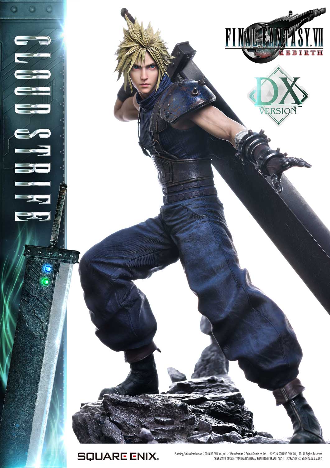 PRE-ORDER Square Enix - SQEX Masterline Final Fantasy VII Rebirth - Cloud Strife: DX ver. 1/4
