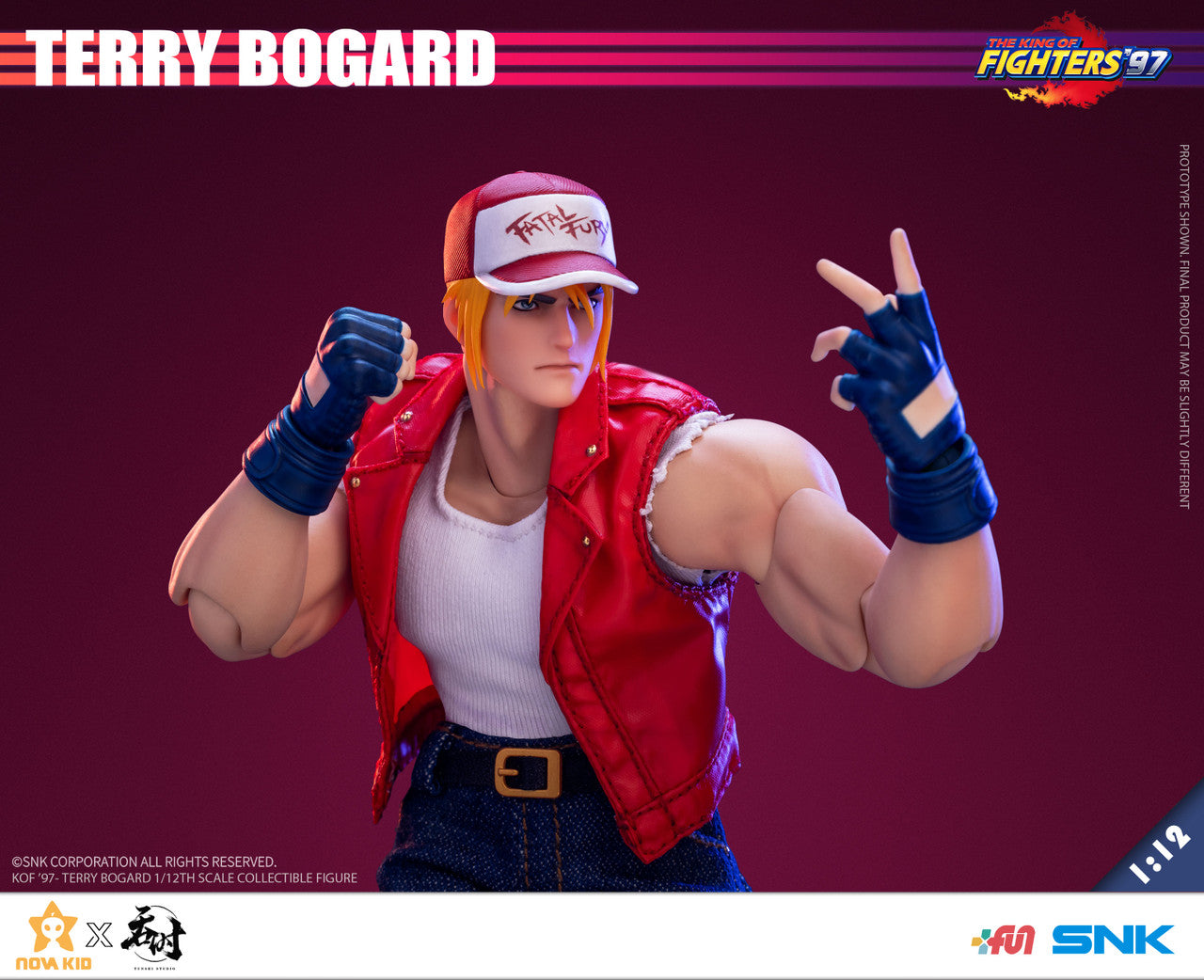 PRE-ORDER Tunshi Studio - The King of Fighters '97 - Terry Bogard 1/12