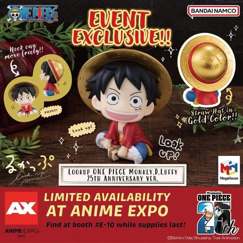 IN-STOCK MegaHouse - Look Up - One Piece - Monkey. D. Luffy: 25th Anniversary Ver. [EXCLUSIVE]