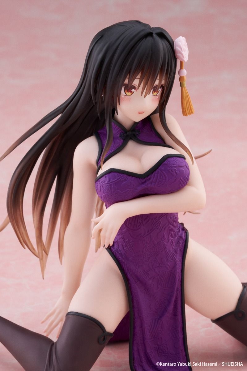 PRE-ORDER Taito - To Love-ru Darkness Desktop Cute Figure - Yui Kotegawa: Chinese Dress Ver.