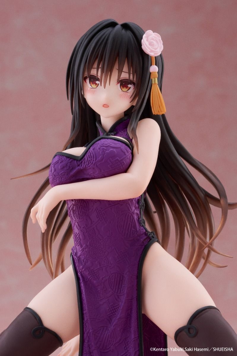 PRE-ORDER Taito - To Love-ru Darkness Desktop Cute Figure - Yui Kotegawa: Chinese Dress Ver.