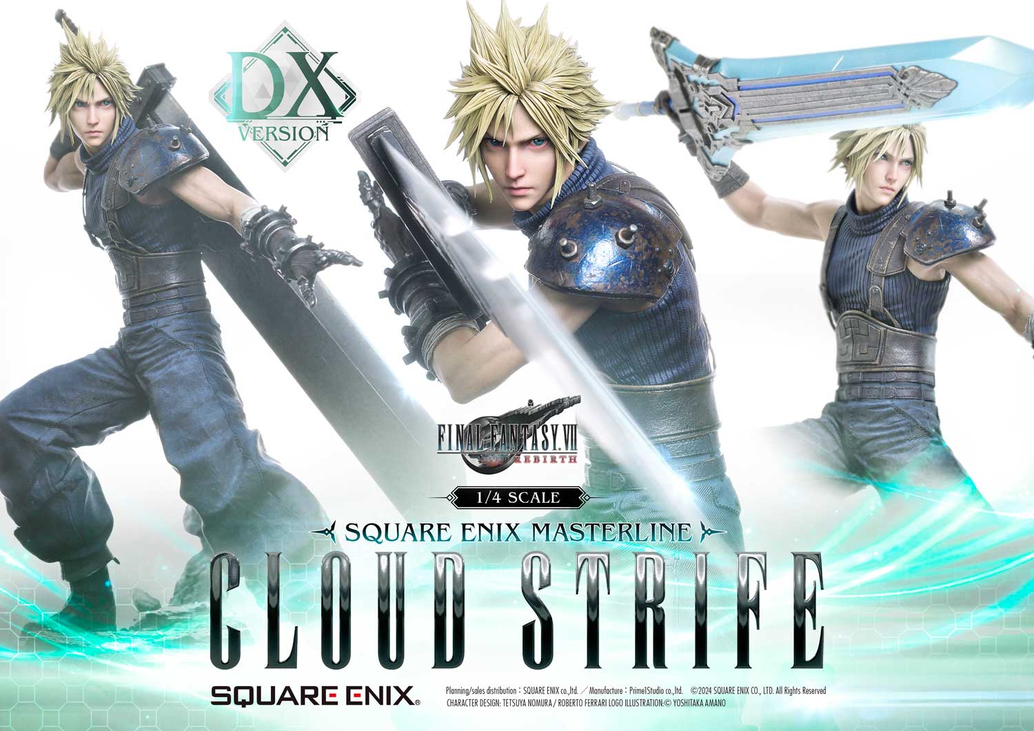 PRE-ORDER Square Enix - SQEX Masterline Final Fantasy VII Rebirth - Cloud Strife: DX ver. 1/4