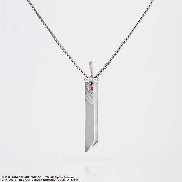 SPECIAL ORDER Square Enix - Final Fantasy VII Remake Silver Necklace - Buster Sword: Limited Ver. [EXCLUSIVE] [JP]