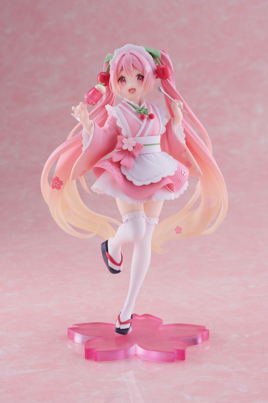 IN-STOCK Taito - Vocaloid Newly Written Figure - Sakura Miku: Japanese Cafe Ver.