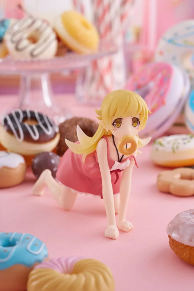 PRE-ORDER Taito - Monogatari Series: Off & Monster Season Desktop Cute Figure - Shinobu Oshino