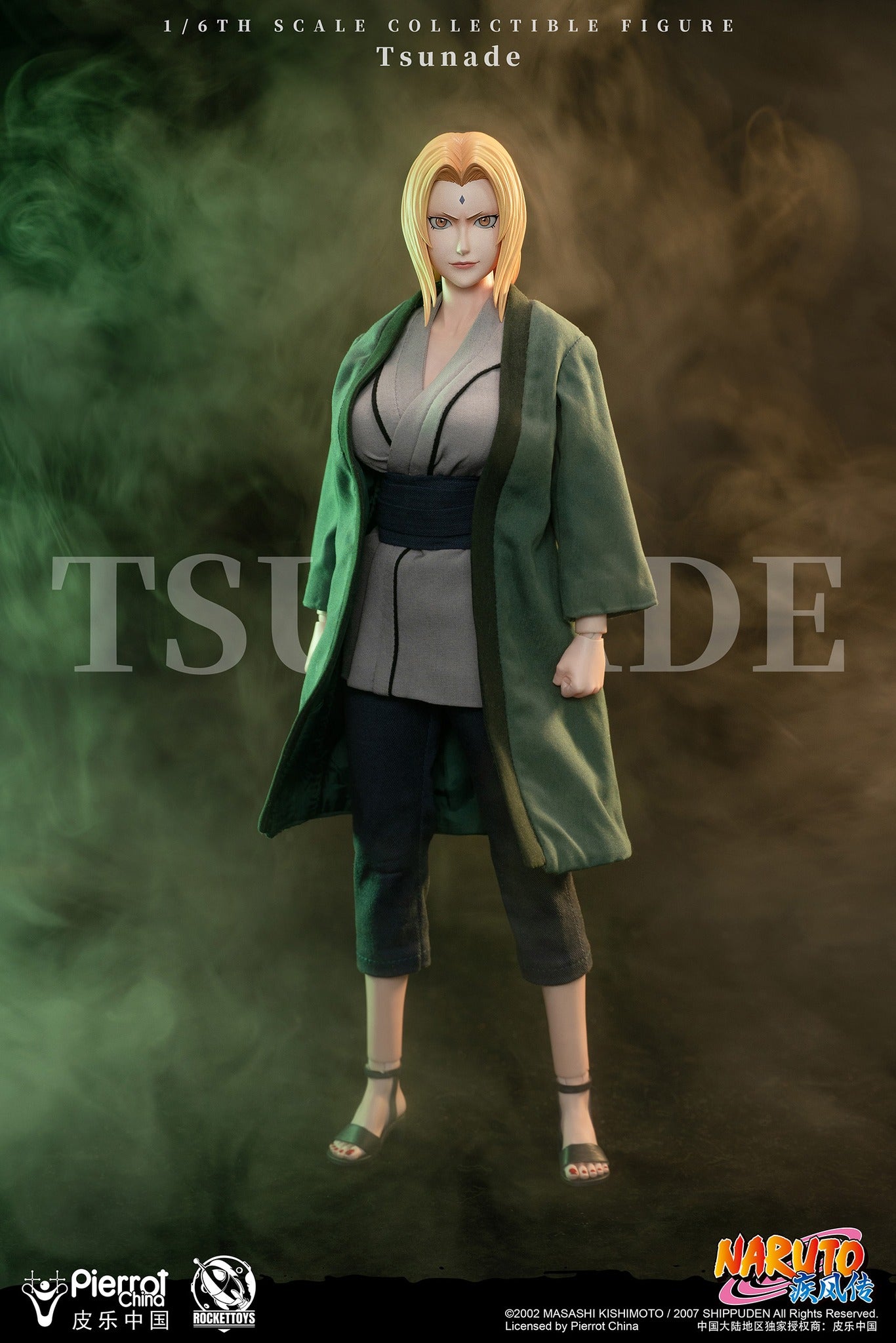 PRE-ORDER Rocket Toys - ROC-009 - Naruto Shippuden - Tsunade 1/6