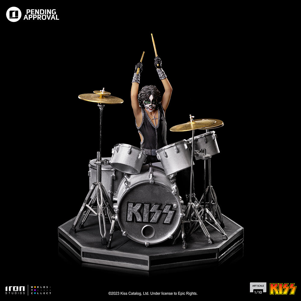 PRE-ORDER Iron Studios - Art Scale - Kiss - Peter Criss 1/10