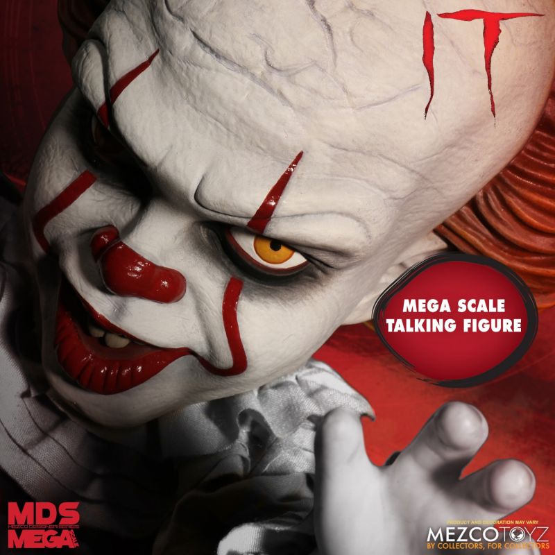 PRE-ORDER IT: Mega Scale Talking Pennywise