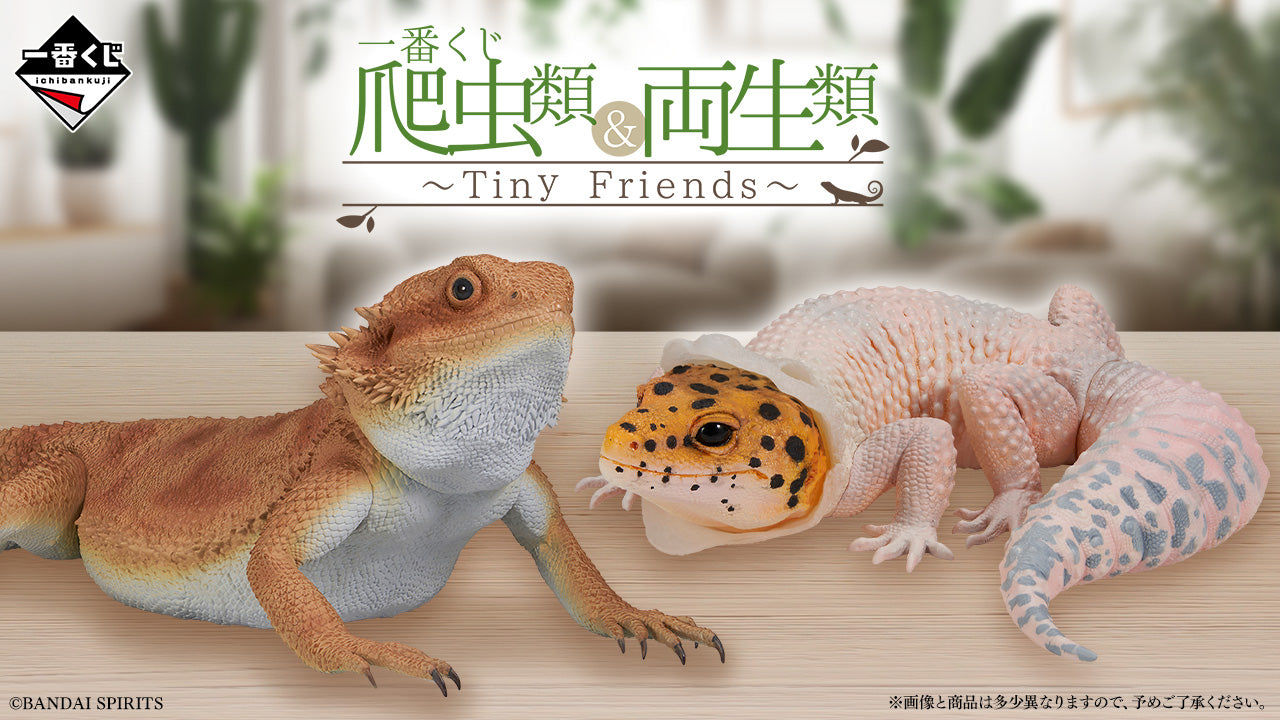 PRE-ORDER Bandai Spirits - Ichiban Kuji - Reptiles & Amphibians Tiny Friends