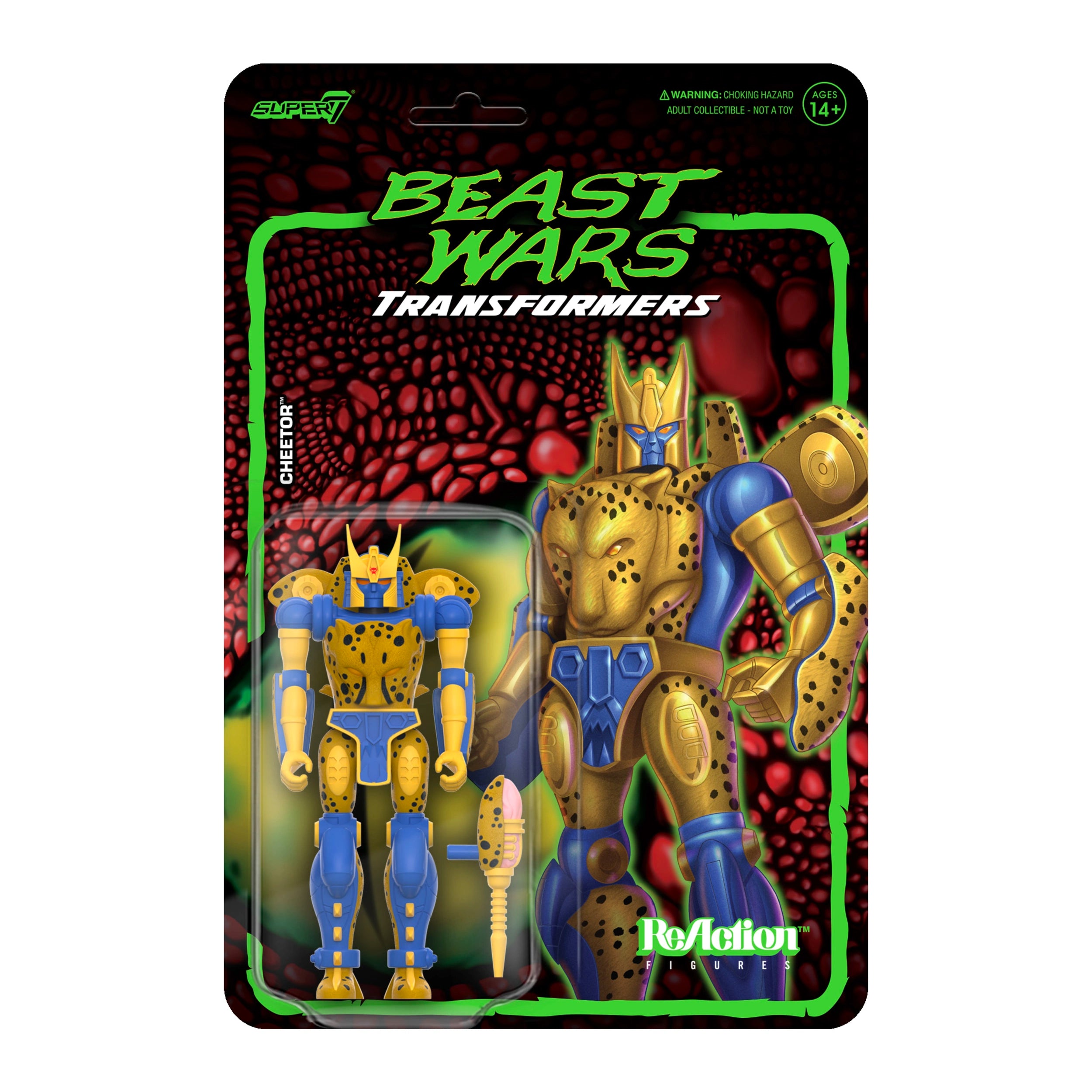 PRE-ORDER ReAction - Transformers: Beast Wars - Cheetor