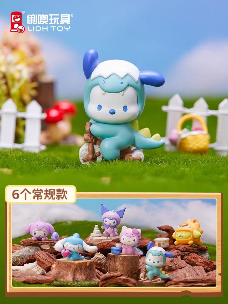 PRE-ORDER Lioh Toys - Sanrio Characters - Jurassic Park Dinosaur Cosplay Series [Box of 12]