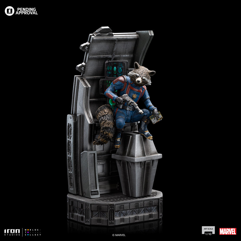 PRE-ORDER Iron Studios - Art Scale - Guardians of the Galaxy Vol. 3 - Rocket Raccoon 1/10