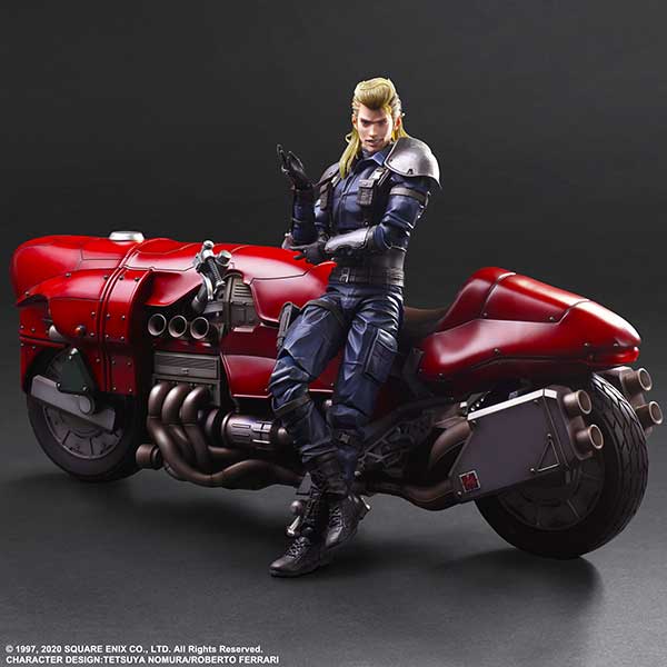IN-STOCK Square Enix - PLAY ARTS Kai - Final Fantasy VII Remake - Roche & Motorcycle Set