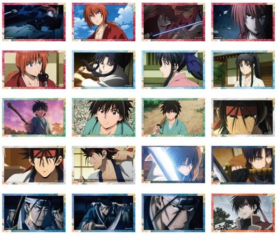 SPECIAL ORDER Movic - Rurouni Kenshin: Meiji Swordsman Romantic Story - Chara Gum Collection [Box of 20] [JP]