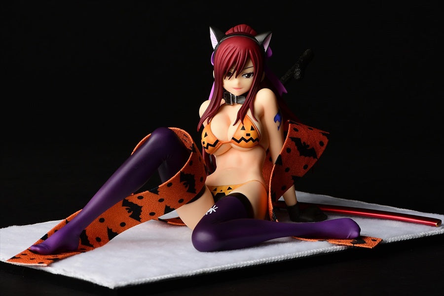 PRE-ORDER Orcatoys - Fairy Tail - Erza Scarlet: Halloween Cat Gravure_Style 1/6