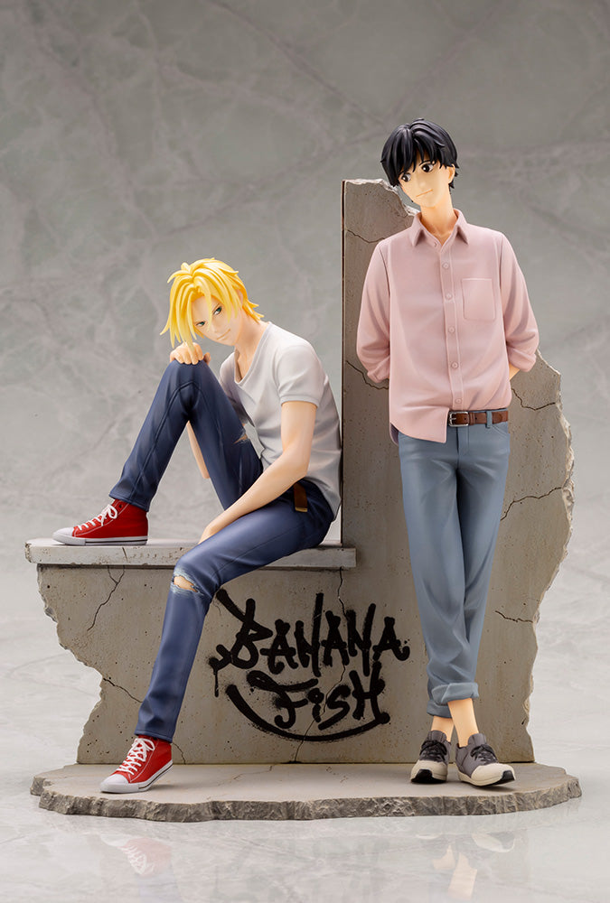 IN-STOCK Kotobukiya - ARTFX J - Banana Fish - Ash & Eiji 1/8 [2nd Release]