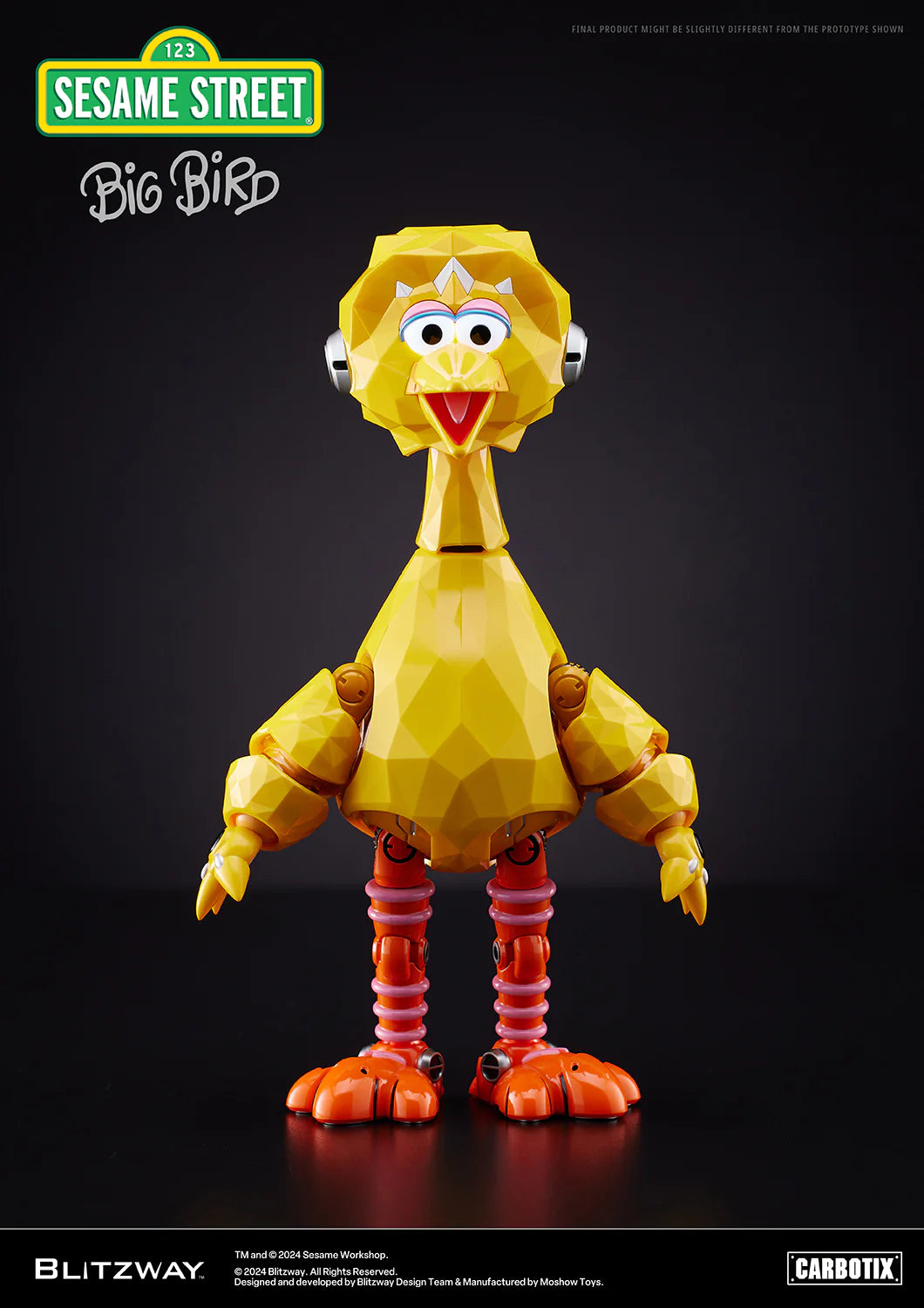 PRE-ORDER Blitzway - CARBOTIX - Sesame Street - Big Bird