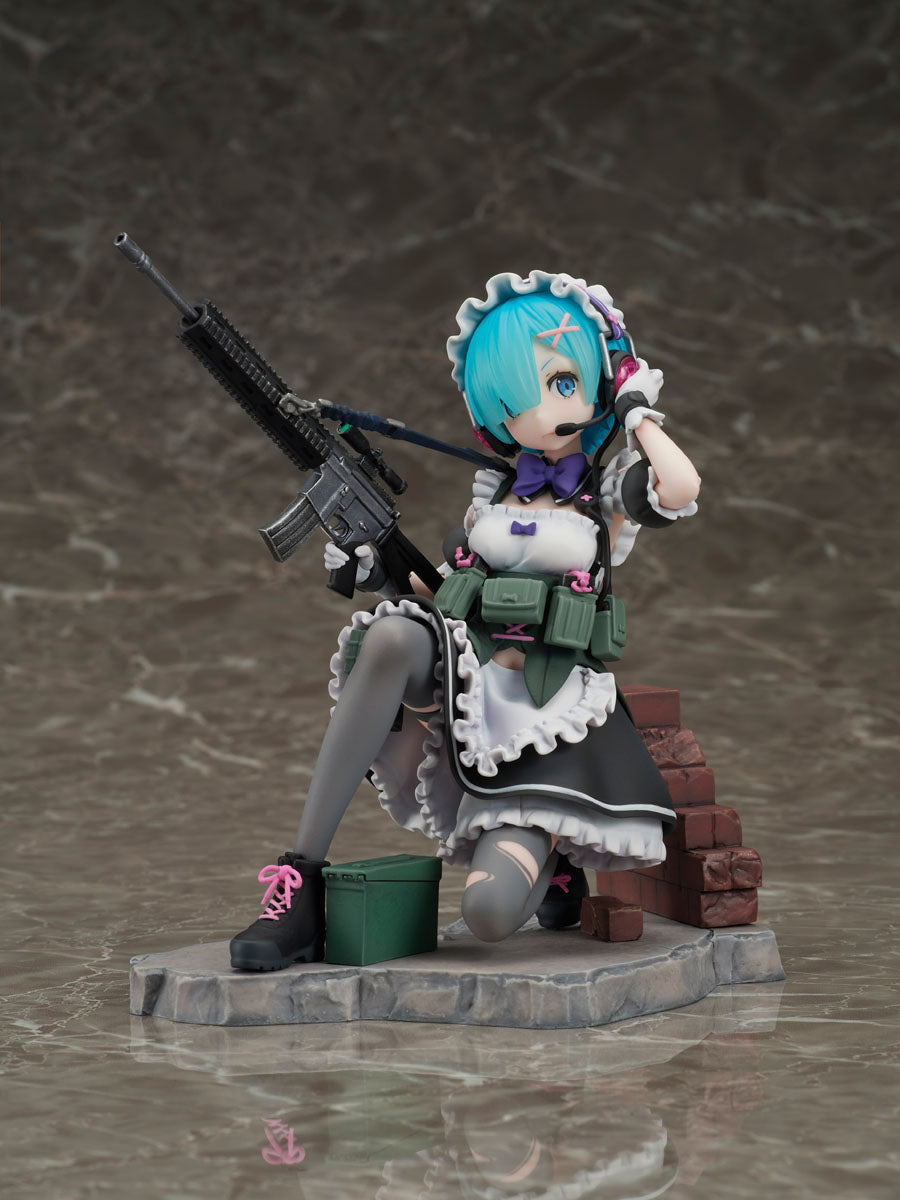 PRE-ORDER FuRyu - Re:ZERO -Starting Life in Another World- - Rem: Military Ver. 1/7