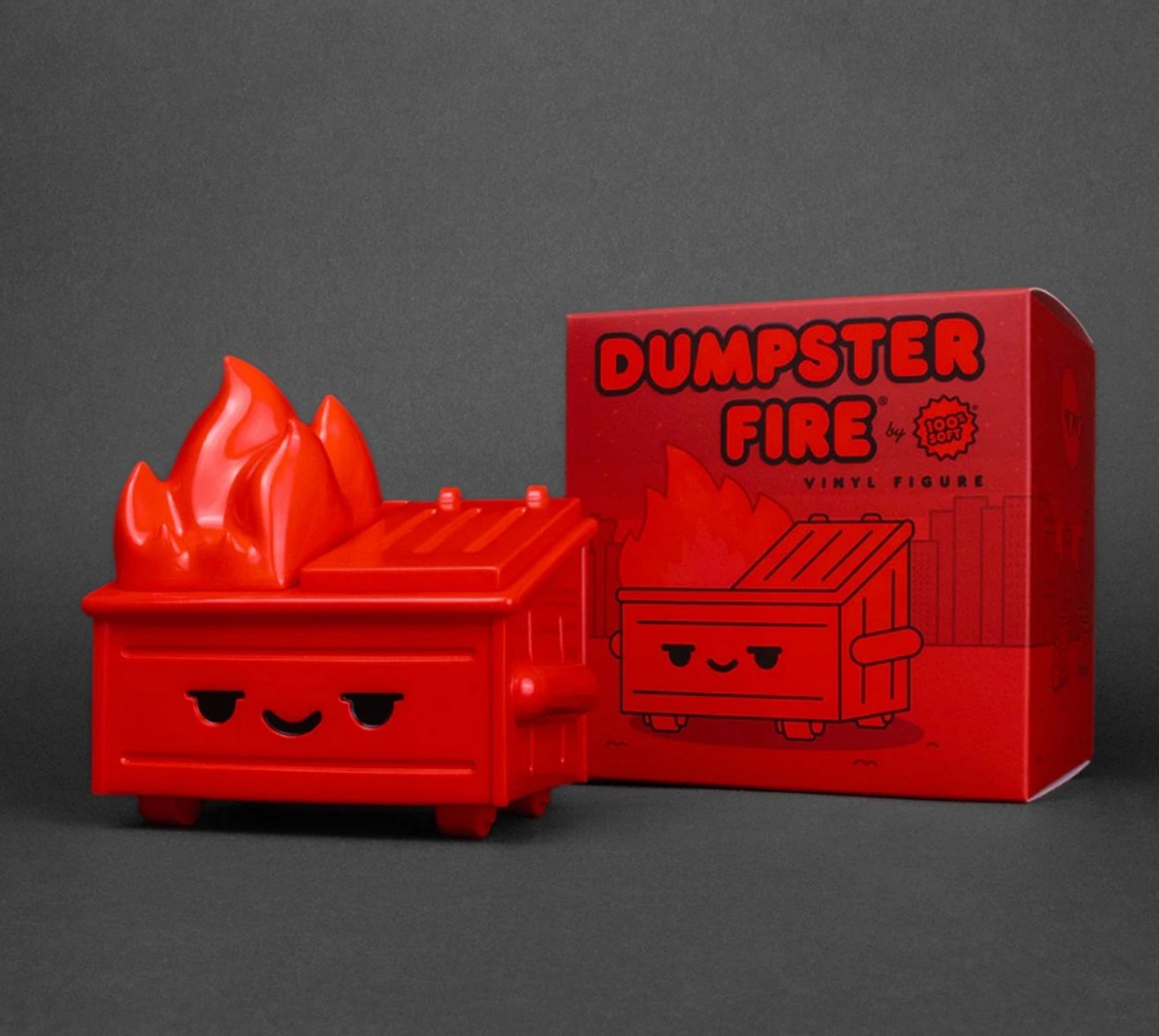 PRE-ORDER 100% Soft - Dumpster Fire - Red Hot Dumpster Fire