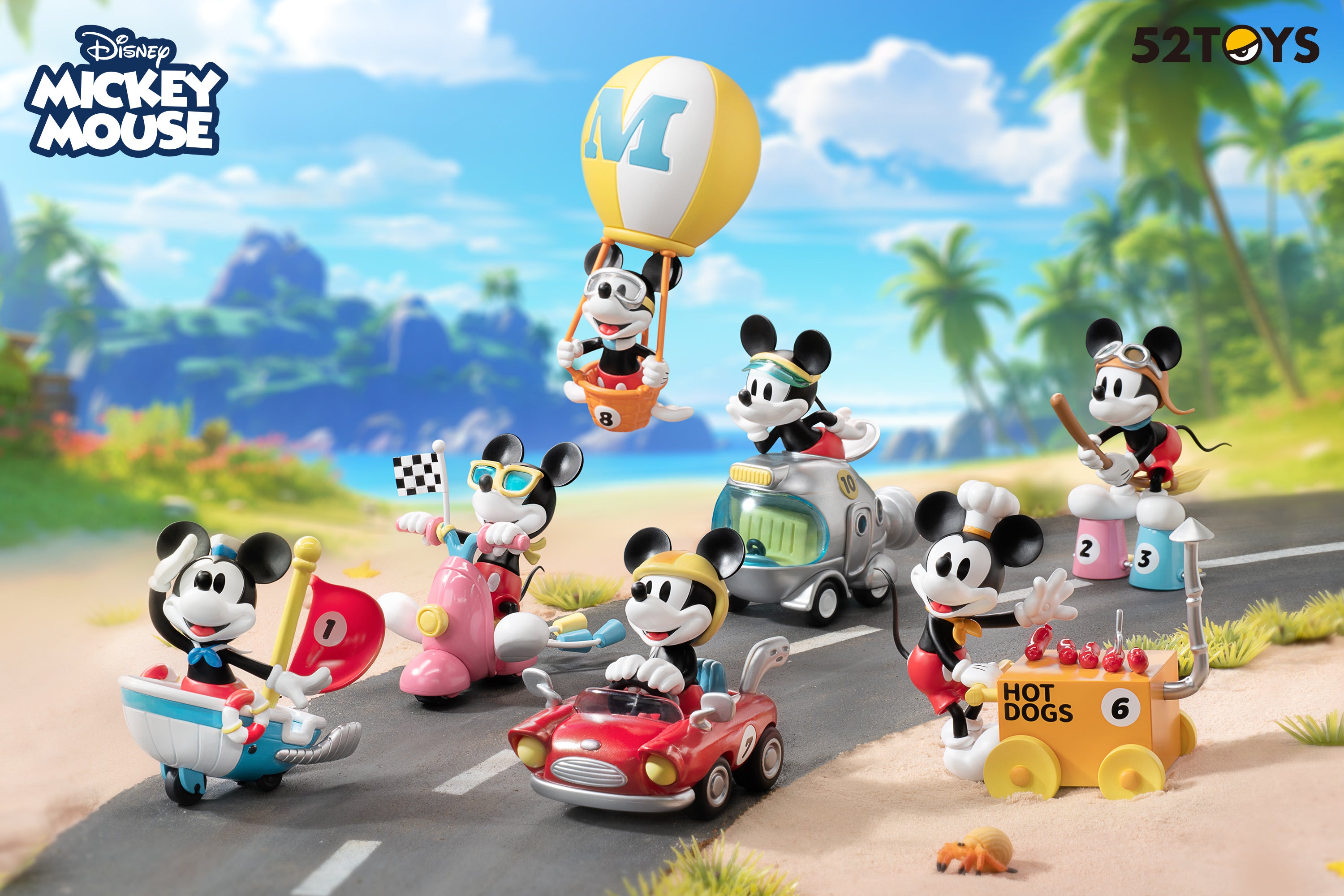 PRE-ORDER 52Toys - MICKEY Setting Off [Box of 6]