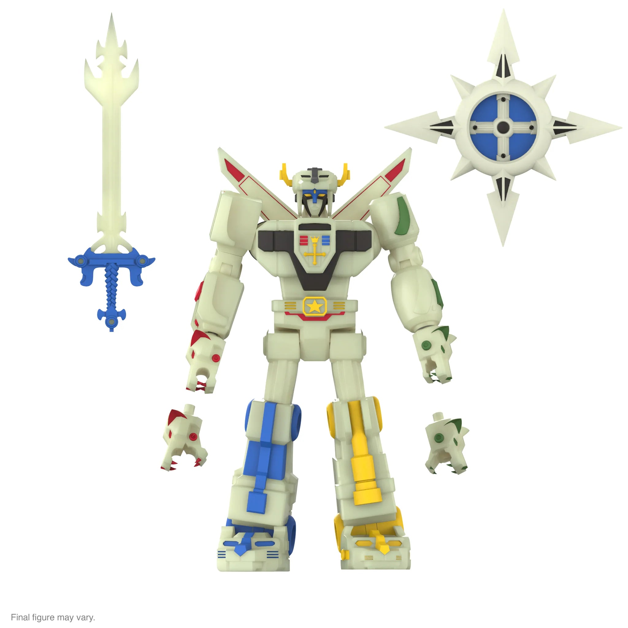 PRE-ORDER Super7 - 7-inch Action Figure - Voltron Defender of the Galaxy ULTIMATES! - Volton: Lightning Glow