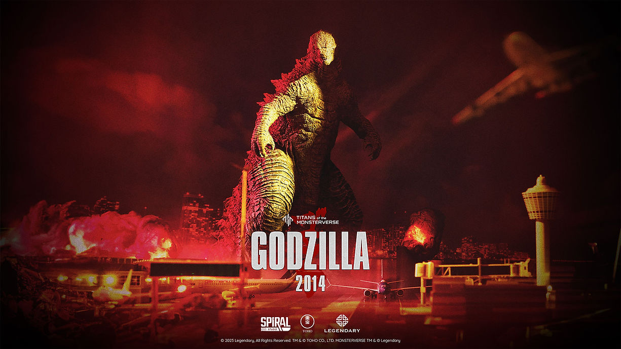 PRE-ORDER Spiral Studio - Titans of the Monsterverse - Godzilla 2014
