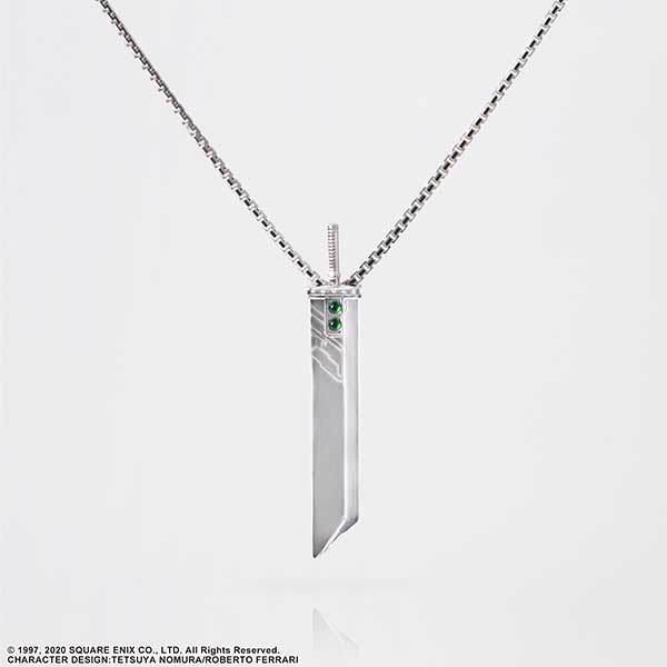 SPECIAL ORDER Square Enix - Final Fantasy VII Remake Silver Necklace - Buster Sword [EXCLUSIVE] [JP]