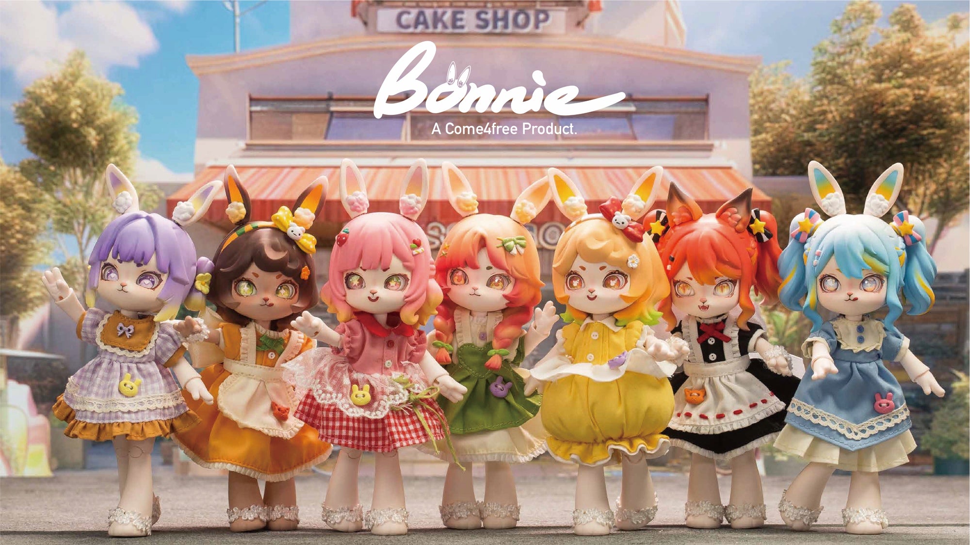 PROVISIONAL PRE-ORDER Shenzhen Mabell Animation Development - Bonnie Bunny [Box of 6]