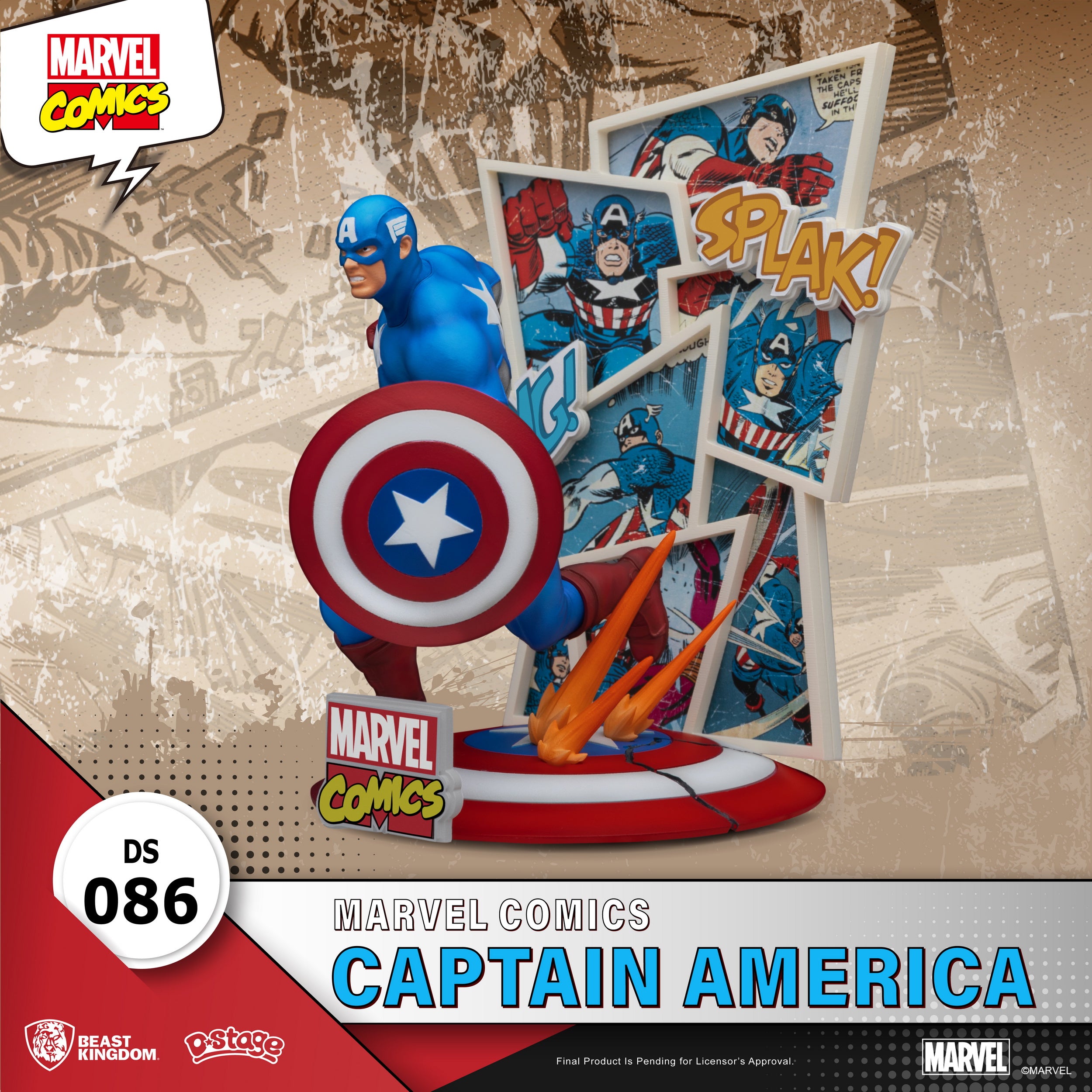 PRE-ORDER Beast Kingdom - Marvel Comics - Captain America