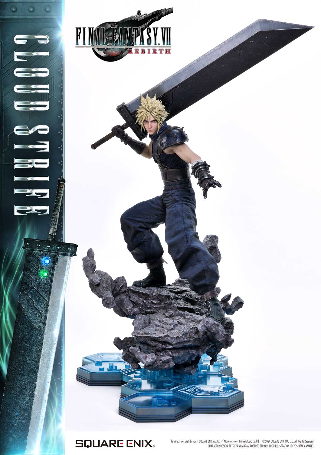 PRE-ORDER Square Enix - SQEX Masterline Final Fantasy VII Rebirth - Cloud Strife 1/4