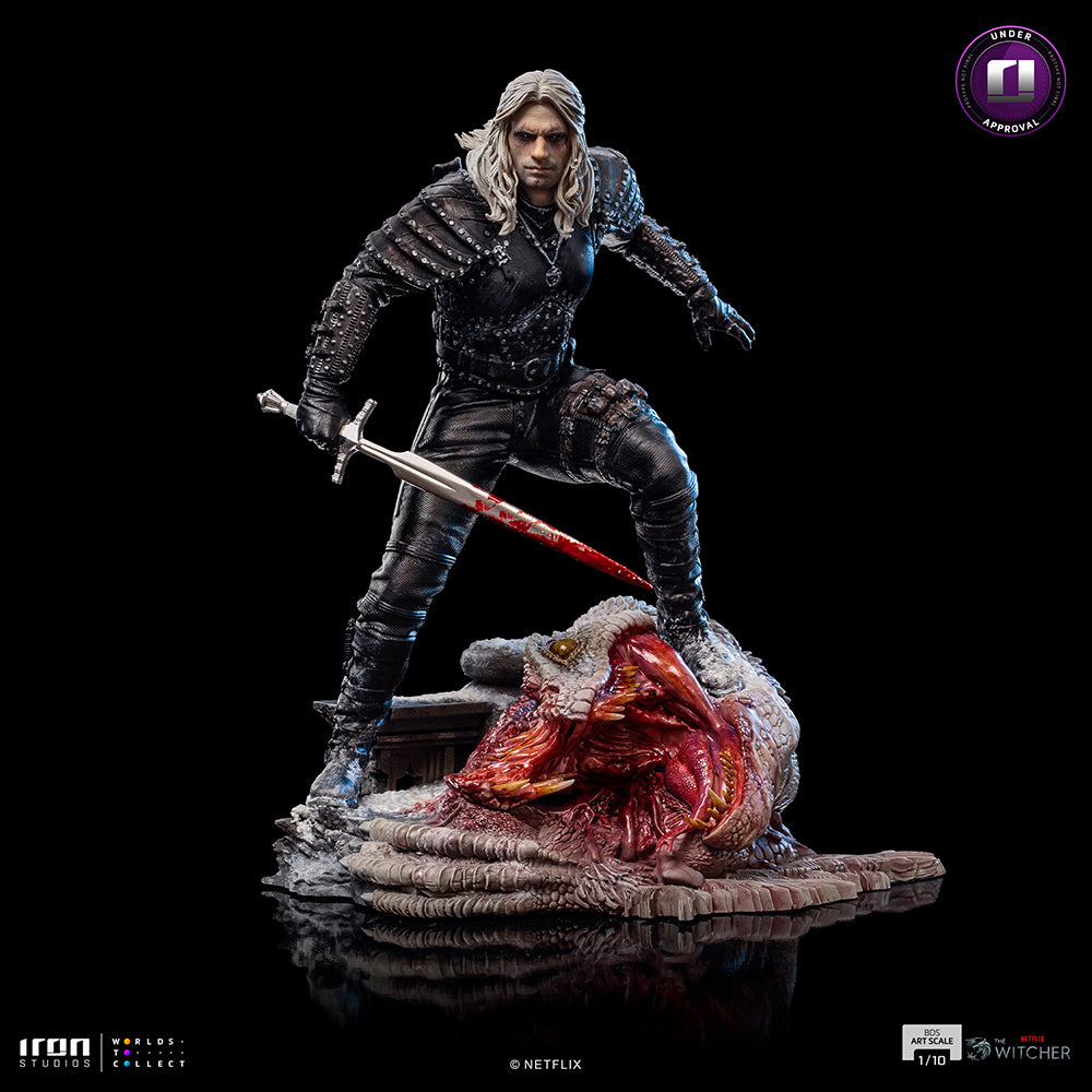 PRE-ORDER Iron Studios - BDS Art Scale - The Witcher - Geralt of Rivia 1/10
