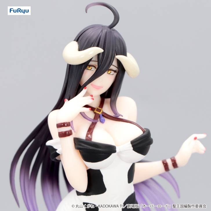 PRE-ORDER FuRyu - OVERLORD Trio-Try-iT Figure - Albedo: Mini Dress Cow Pattern Ver.