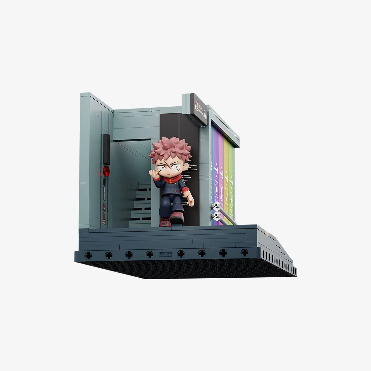 BACK-ORDER POP MART - Jujutsu Kaisen Series: Domain Expansion - Scene Blocks - Yuji Itadori