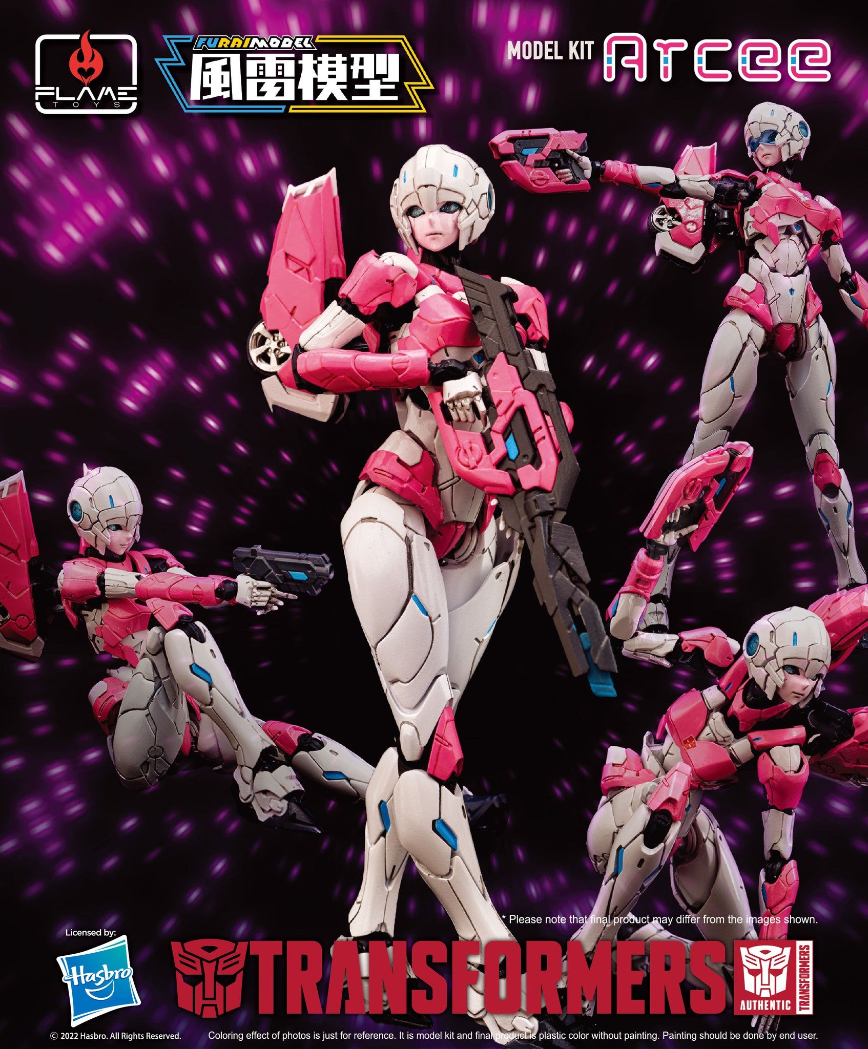 PRE-ORDER Flame Toys - Furai Model - Transformers - Arcee [October 2024 Release]