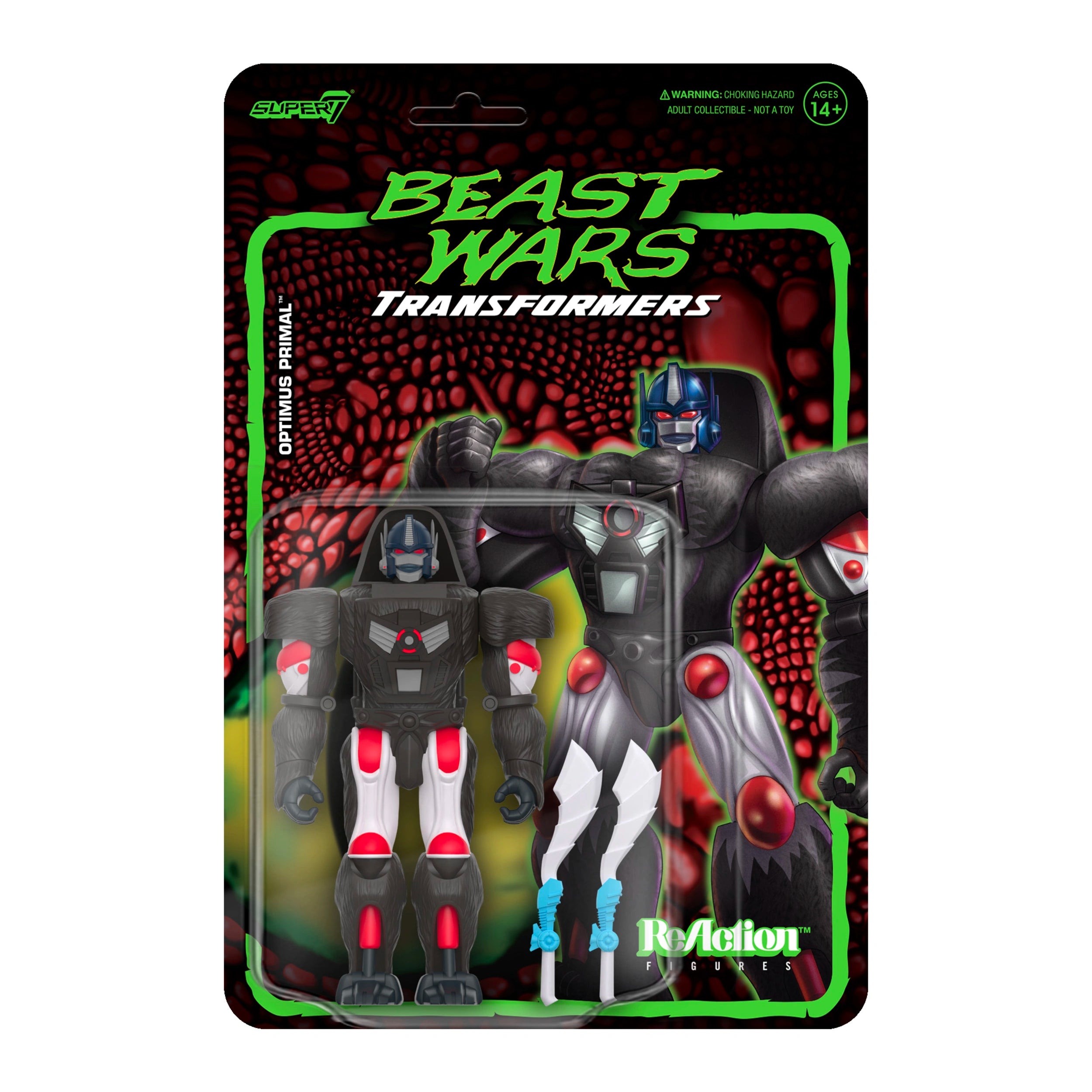 PRE-ORDER ReAction - Transformers: Beast Wars - Optimus Primal
