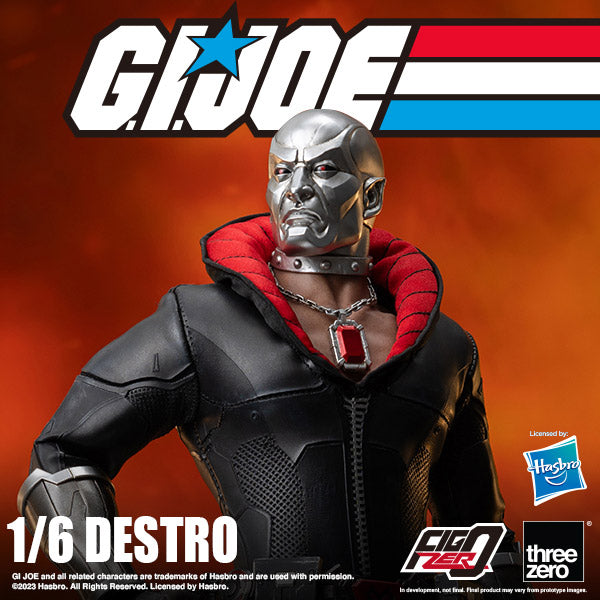 PRE-ORDER threezero - FigZero - G.I. Joe - Destro 1/6