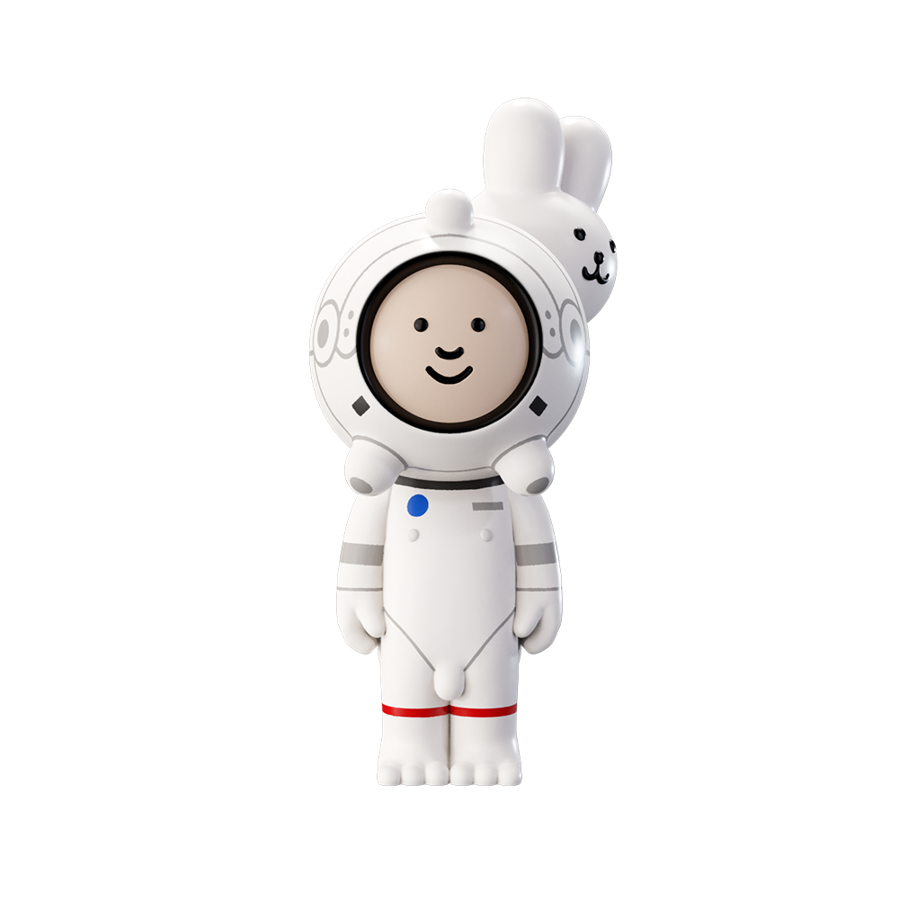 PRE-ORDER Chief Cottontail (Bunny to the Moon) by Goodmorningtown