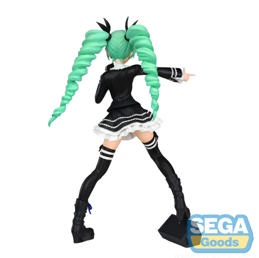 IN-STOCK Sega - Hatsune Miku -Project DIVA Arcade Future Tone SPM Figure - Hatsune Miku: Dark Angel [May 2024 Release]
