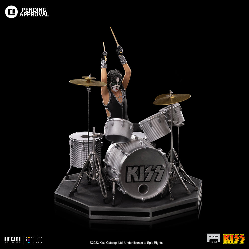 PRE-ORDER Iron Studios - Art Scale - Kiss - Peter Criss 1/10